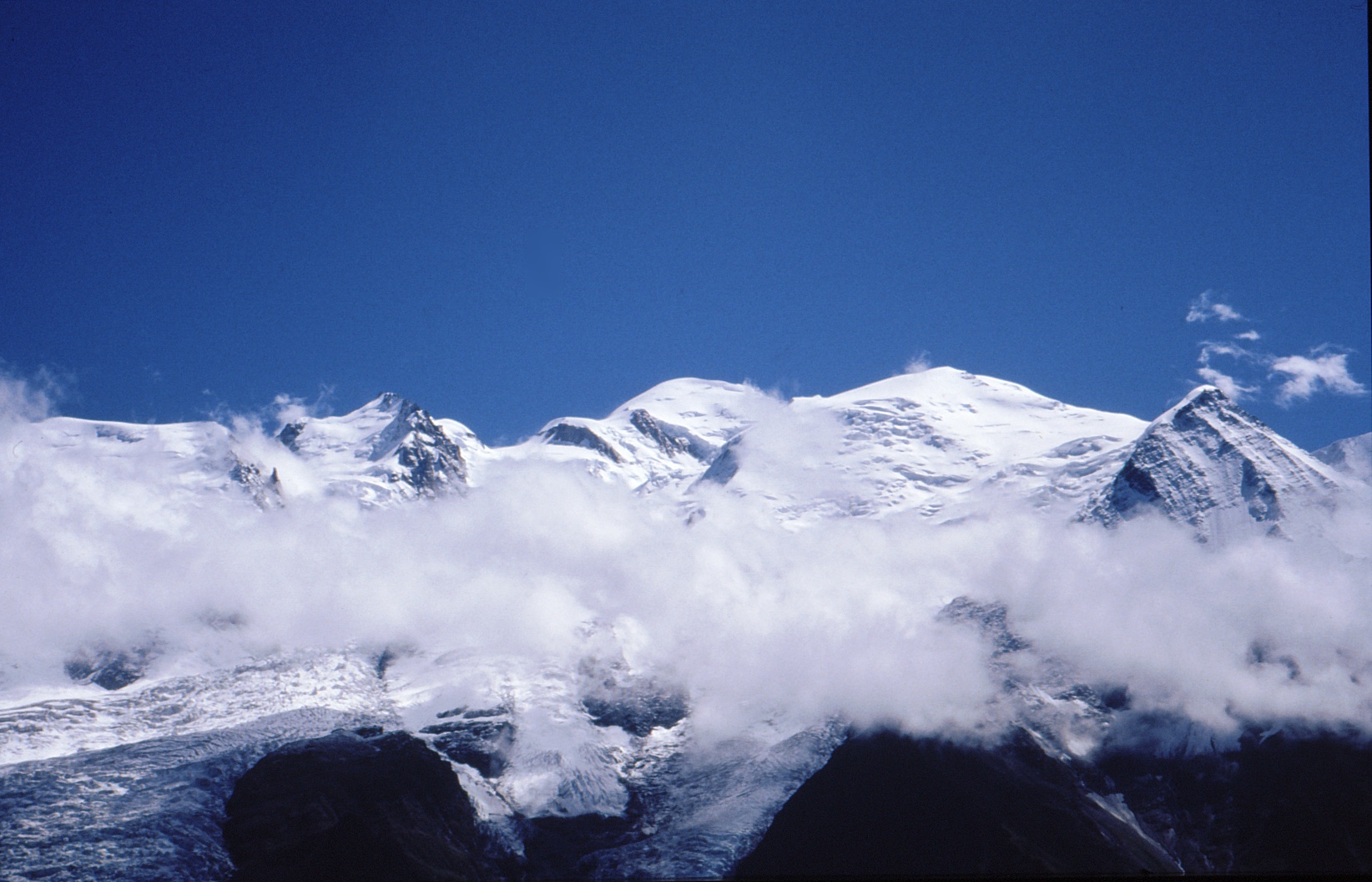 Mt Blanc z Brévantu